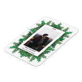 Kerstboomtak Foto Magnet Magneet (Linkerzijde)