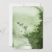 Kerstboomtak Holiday Foto Feestdagenkaart (Achterkant)