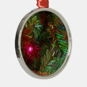 Kerstboomtak Metalen Ornament (Rechts)