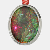 Kerstboomtak Metalen Ornament (Links)