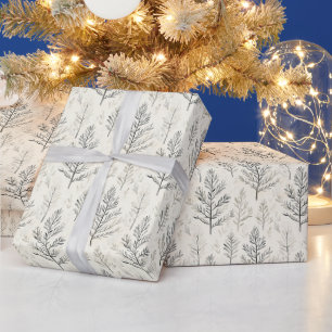 Kerstboomtakken Cadeaupapier