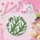 Kerstboomtakken Papieren Bordje (Feest)