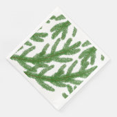 Kerstboomtakken Servet (Hoek)