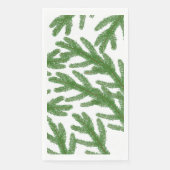 Kerstboomtakken Servet (Voorkant)