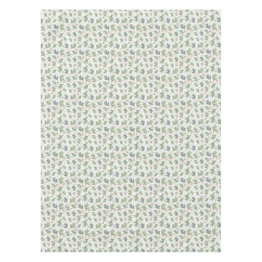 kerstboomtakken tafelkleed (Voorkant)