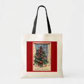 kerstboomtas tote bag (Voorkant)