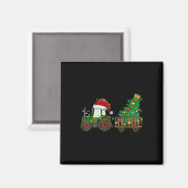kerstboomtrekkers met kerstboomstructuur voor kers magneet (Voorkant / Achterkant)