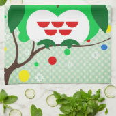 Kerstboomtrend Theedoek (Gevouwen)