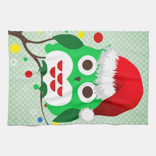 Kerstboomtrend Theedoek (Horizontaal)