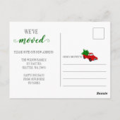 Kerstboomtruck We hebben vakantiebewegingen gemaak Briefkaart (Achterkant)