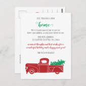 Kerstboomtruck We hebben vakantiebewegingen gemaak Briefkaart (Voorkant / Achterkant)