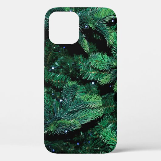 Kerstboomtwijgen met sapling-pijnboom Case-Mate iPhone case (Achterkant)