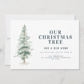 kerstboomvakantie aankondiging (Voorkant)