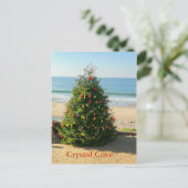 kerstboomvakantie-Briefkaart Feestdagenkaart (Staand voorkant)