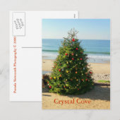 kerstboomvakantie-Briefkaart Feestdagenkaart (Voorkant / Achterkant)