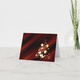 kerstboomvakantie feestdagen kaart