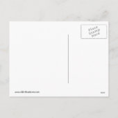 kerstboomvakantie Humor Briefkaart (Achterkant)