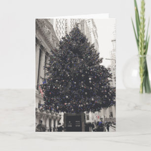 kerstboomvakantie kaart