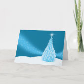 kerstboomvakantie kaart (Voorkant)