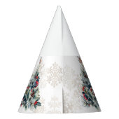 kerstboomvakantie wil monogram feesthoedjes (Achterkant)