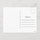 kerstboomvakantie Word Art Feestdagenkaart (Achterkant)