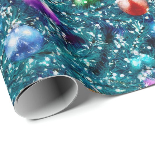 kerstboomval cadeaupapier (Rol Hoek)