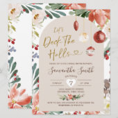 kerstboomval Het Vrijgezellenfeest der zalen Kaart (Voorkant / Achterkant)