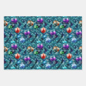 kerstboomval inpakpapier vel (Voorkant 3)