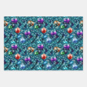 kerstboomval inpakpapier vel (Voorkant)