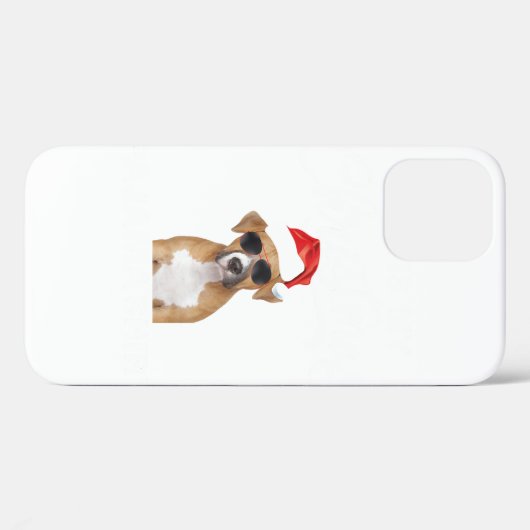 kerstboomvarken met kerstvizeren met een groot hui Case-Mate iPhone case (Achterkant (horizontaal))