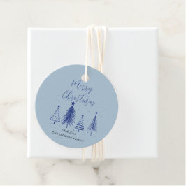 kerstboomvector kerst bedankjes labels