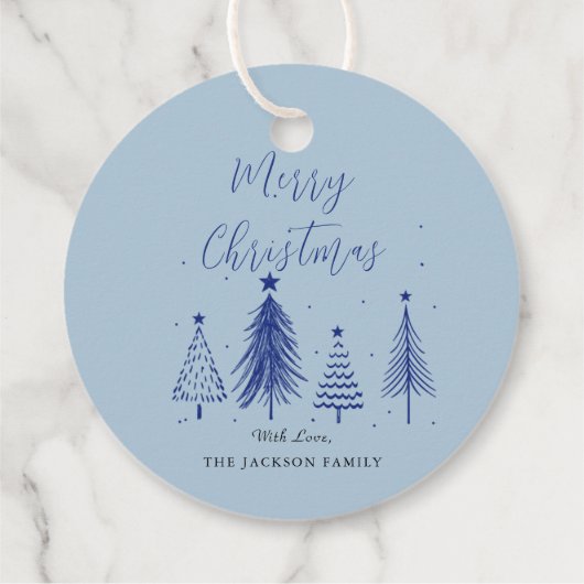 kerstboomvector kerst bedankjes labels (Achterkant)