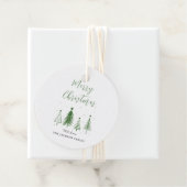 kerstboomvector kerst bedankjes labels (In situ)