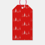 kerstboomvector kerst cadeaulabel (Achterkant)