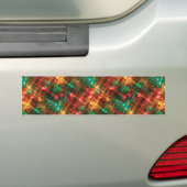 kerstboomverlichting bumpersticker (Op auto)