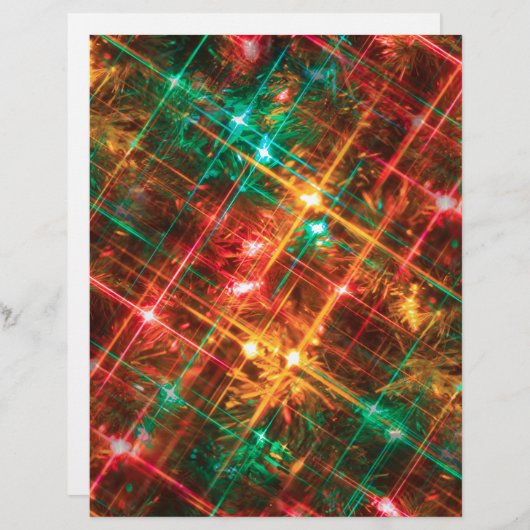 kerstboomverlichting custom briefhoofd (Voorkant / Achterkant)