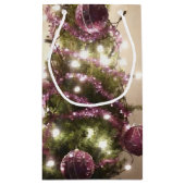 kerstboomverlichting feestelijke cadeautas (Achterkant)