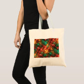 kerstboomverlichting tote bag (Voorkant (product))