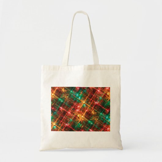 kerstboomverlichting tote bag (Voorkant)