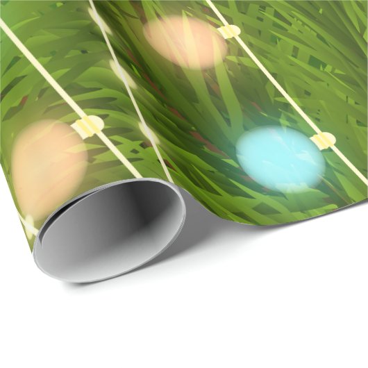 kerstboomverlichting Verpakkingspapier Cadeaupapier (Rol Hoek)