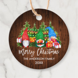 kerstboomverlichting voor penseelscript bedankjes labels