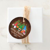 kerstboomverlichting voor penseelscript bedankjes labels (In situ)