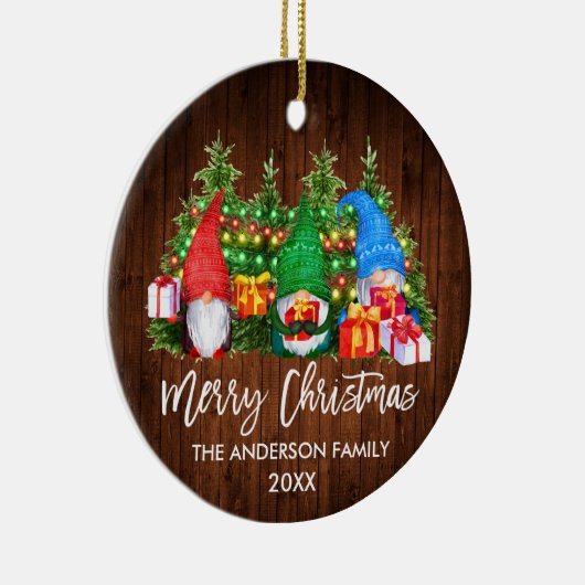 kerstboomverlichting voor penseelscript keramisch ornament (Rechts)