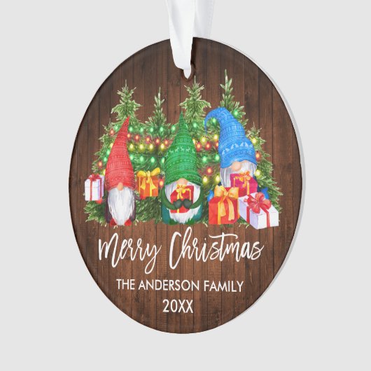 kerstboomverlichting voor penseelscript ornament (voorkant)