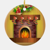 kerstboomverrassing keramisch ornament (Achterkant)