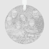 kerstboomversiering cadeau voor padel player ornament (achterkant)