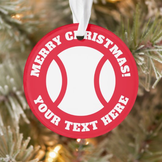 kerstboomversiering cadeau voor tennisspeler ornament (Boom)