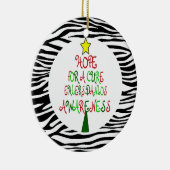 kerstboomversiering Ehlers-Danlos Keramisch Ornament (Rechts)