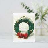 kerstboomversiering feestdagenkaart (Staand voorkant)