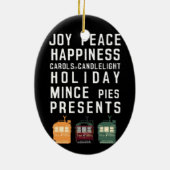 kerstboomversiering keramisch ornament (Achterkant)